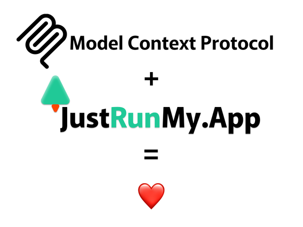 Introducing MCP Server of JustRunMy.App hosting