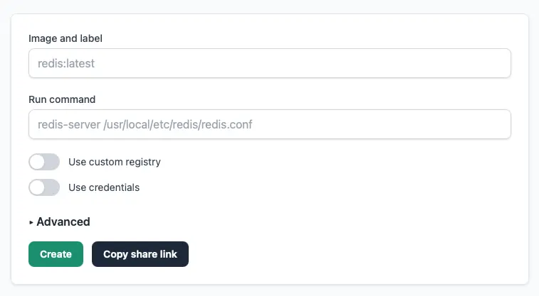 Docker Image demo